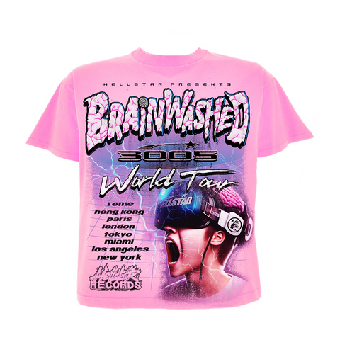 Hellstar Pink Brainwash Tee