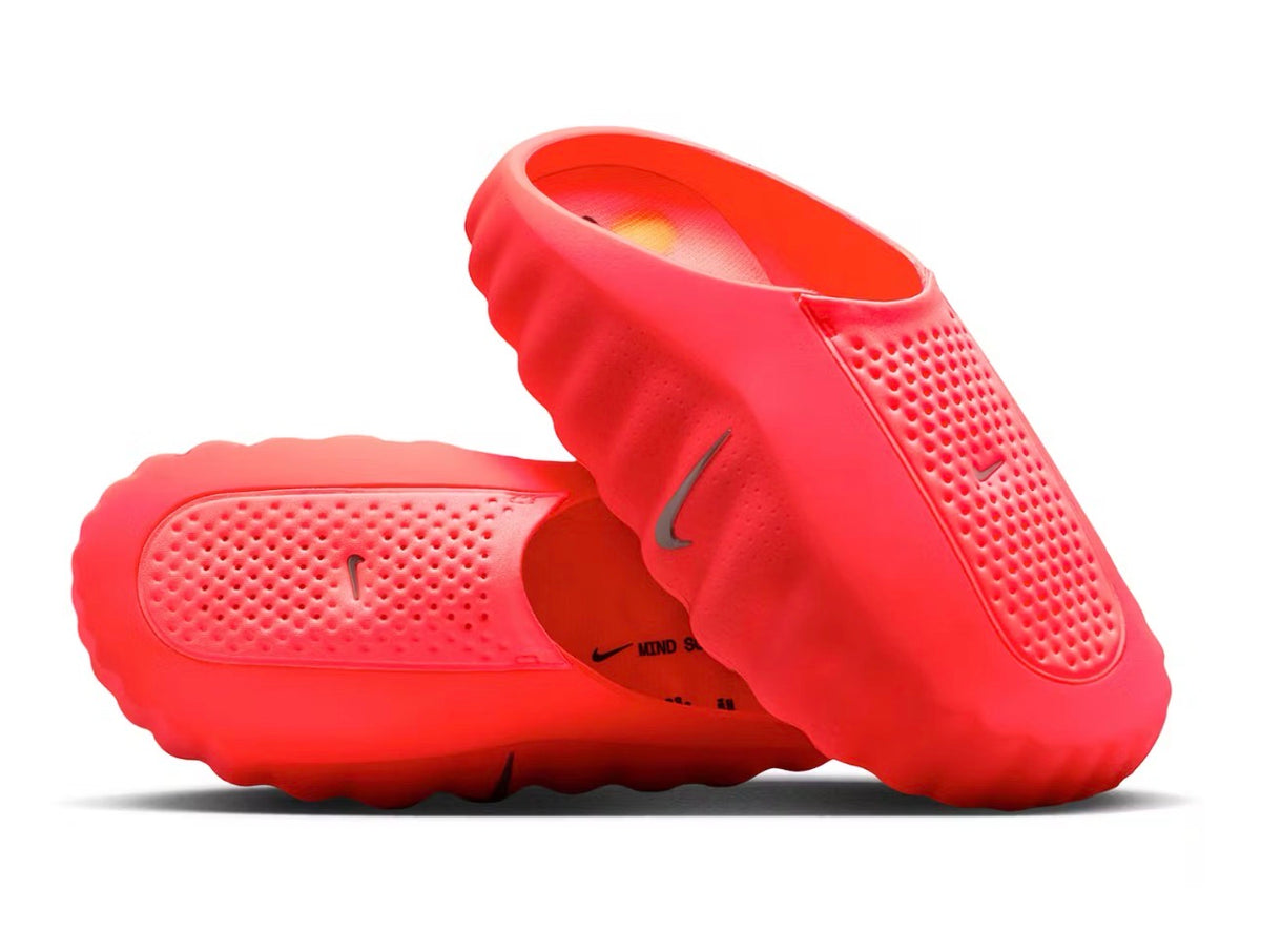 Nike Mind 001 Slides (Solar Red) – Token Miami