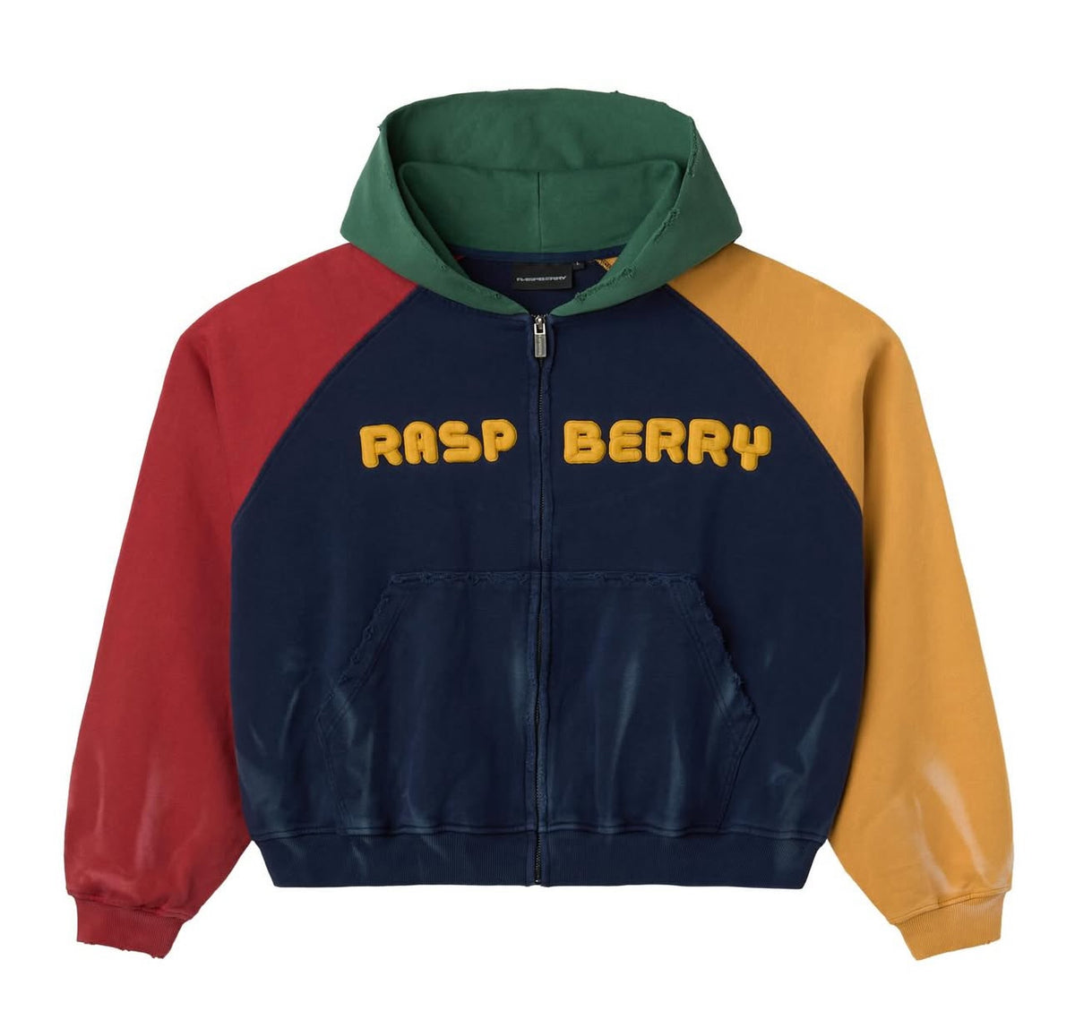 GV Gallery Color Block Zip Up Hoodie – Token Miami