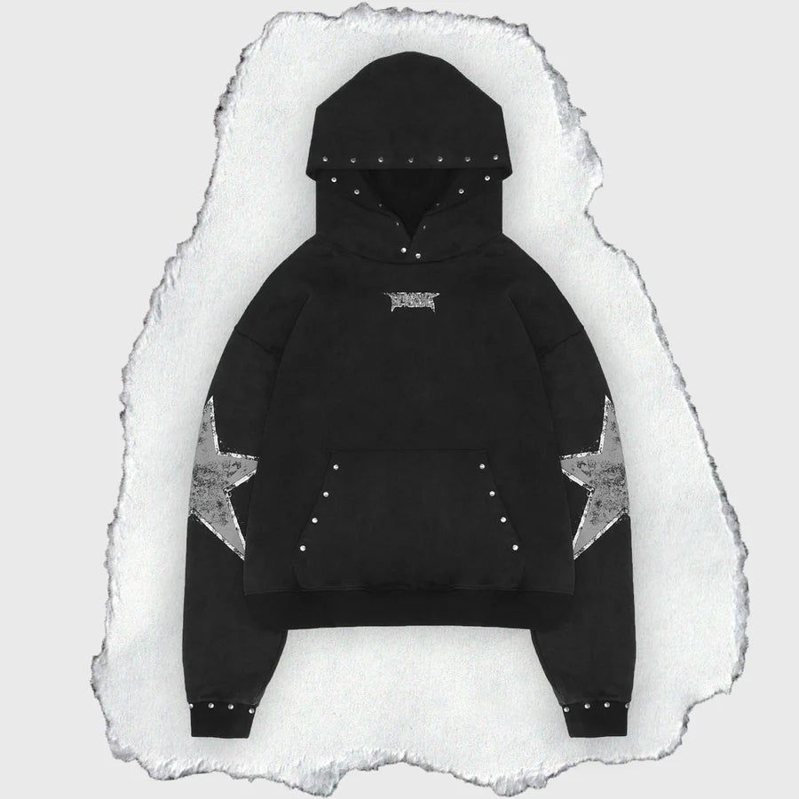 SUPREME Stars Studded Hooded Sweatshirt｜Supreme Stars Studded