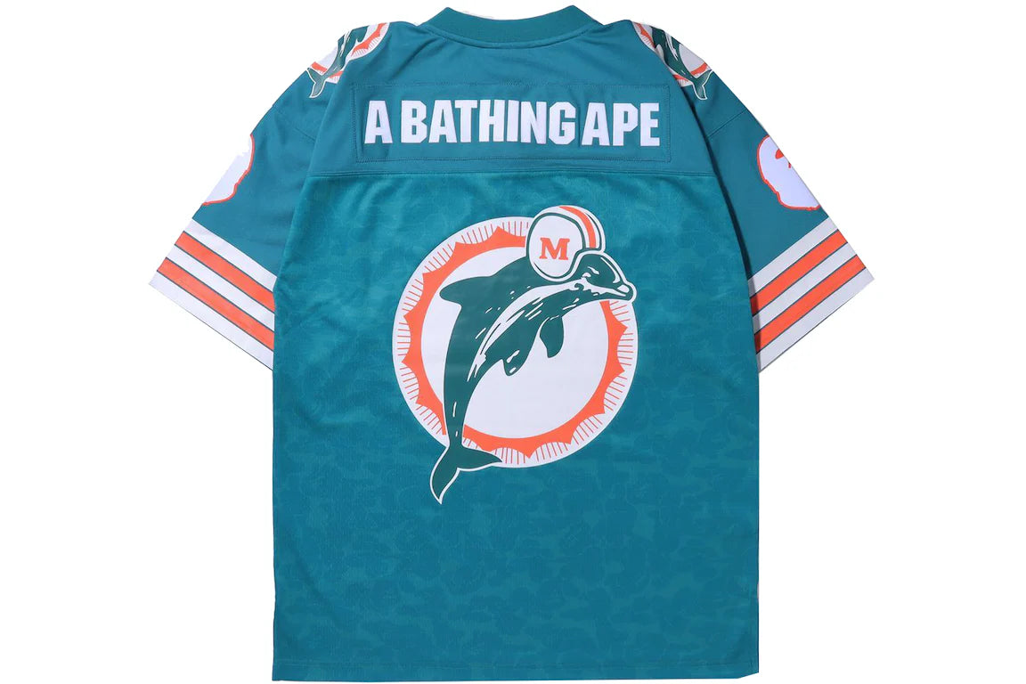 A BATHING APE NFL Legacy Jersey Uniform BAPE x MITCHELL & NESS