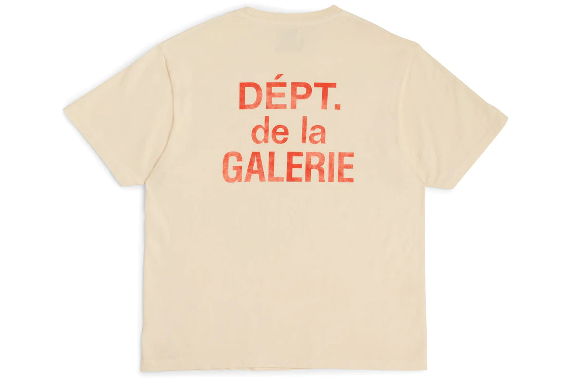 Gallery Dept. Drive Thru Boxy Fit Tee Cream – Token Miami