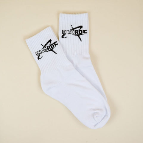 DRY ROTB ORBIT CREW SOCK WHITE