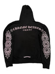 Chrome Hearts Fnf Floral Hoodie Pink