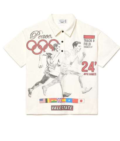 Vale Olympic White Polo