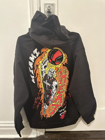 Warren Lotas x Miami Heat 2023 Hoodie Black