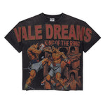 BLACK SHATTERED FIST TEE