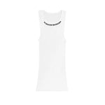Chrome Hearts Neck Logo Tank White