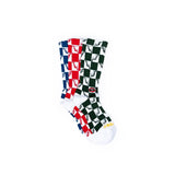 Chrome Hearts Matty Boy "99eyez" Checkered Socks (Each)