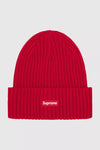 Supreme Overdyed Beanie Red
