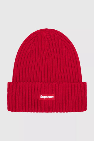 Supreme Overdyed Beanie Red