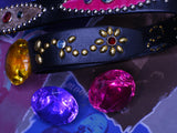 Tess Florial Studded Genuine Cow Leather Belt (1 of 1)