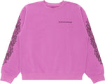 Chrome Hearts x Matty Boy Spider Web Crewneck Sweatshirt 'Purple'