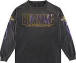 Saint Michael Evil spirit/ burning afterlife LS Tee