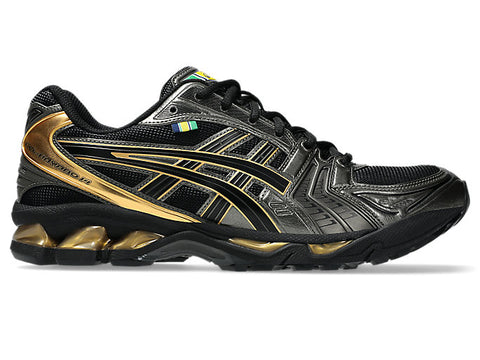 Senna x Asics Gel-Kayano 14 (Black/Pure Gold)