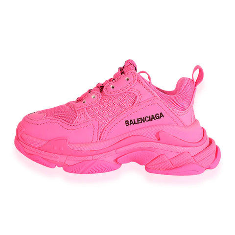 Triple S Sneaker Kids Fluo Pink