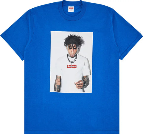 Supreme NBA Youngboy Tee Royal Blue