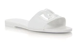Dolce & Gabbana Pool Slides (White)