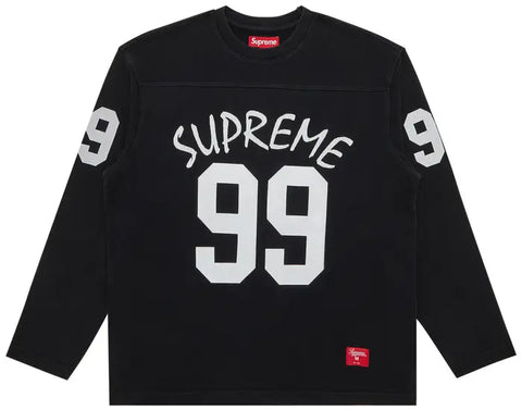 Supreme 99 Long-Sleeve Football Top 'Black'