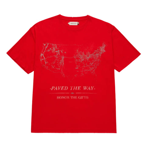 Honor The Gift Pave The Way Tee Orange