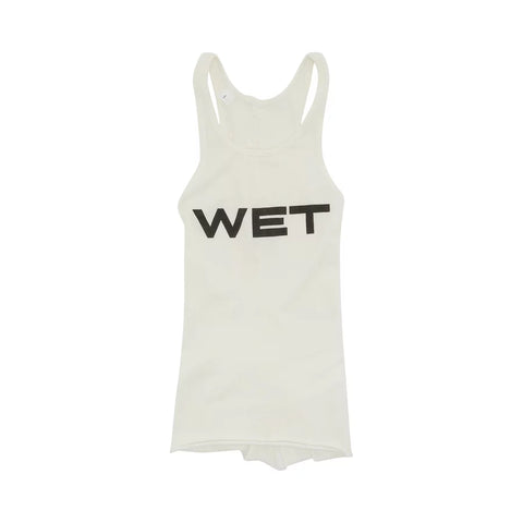 YZY Mowalola Wet Tank Top 'White'