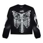 Hellstar skeleton Long Sleeve Black