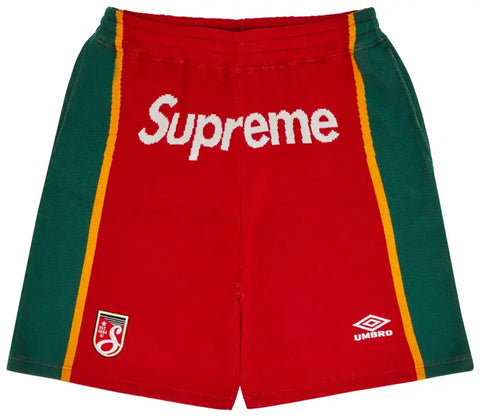 Supreme X Umbro Shorts Red