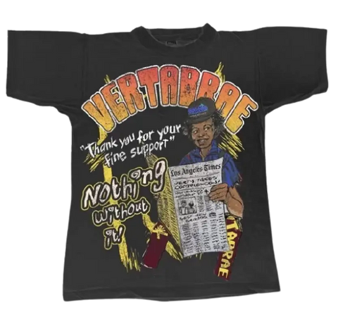 Vertabrae Complexcon Black T-Shirt