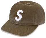 Pigment Coated S Logo 6-Panel (Olive)