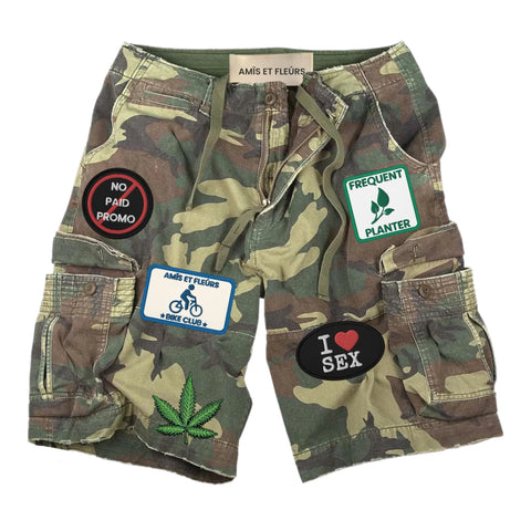 "Camp Snoopy" Camo Cargo