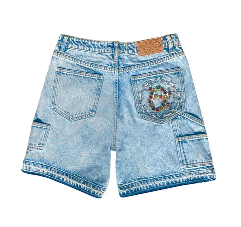 Rhinestone Jorts