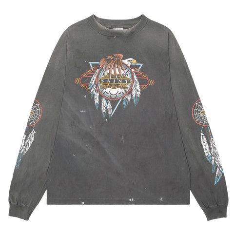SAINT M×××××× × TEFLON DISCO SMC40 SAINT DISCO ML_L/S TEE