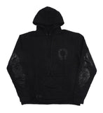 Online Exclusive Tonal Horseshoe Logo Hoodie (Black/Black)