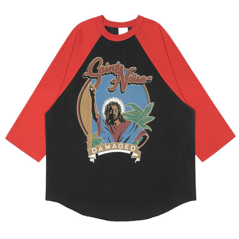 SAINT M×××××× × LASTMAN SMC27 SNT NOISE LM_SS TEE