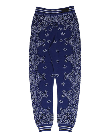 Amiri Blue Paisley Sweat Pant