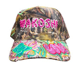 Wakoshi "F**K Love" Hat (Woods Camo)