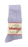 Vintage Long Tube Socks 'Purple' (Each)