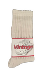 Vintage Long Tube Socks 'Bone' (Each)