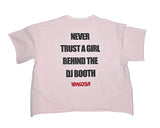 Wakoshi Paint Splatter Distressed Tee (Light Pink)
