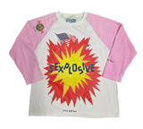 Sexplosive Raglan Tee (Pink)
