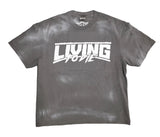 Living To Die Logo Vintage Tee