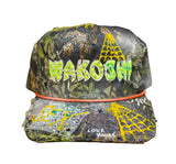 Wakoshi "F**K Love" Hat (Woods Camo)