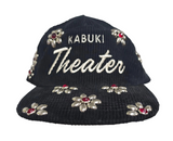 Kabuki Hand Studded Hat (Blk/Red)