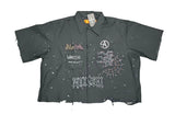 Wakoshi "Mindfreak" Cropped Button Up