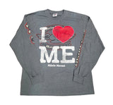 "I HEART ME" L/S (VINTAGE GREY)