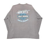 "I HEART ME" L/S (WASHED GREY)