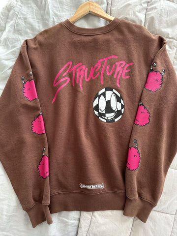 Chrome Hearts Matty Boy Structure Sweater Brown