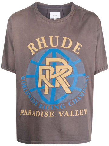 RHUDE Paradise Valley cotton T-shirt