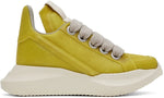 Rick Owens Yellow/Lemon Geo Geth Runner Sneakers