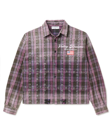 PURPLE RAIN FLANNEL